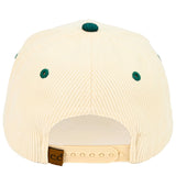 C.C MERRY Bold Letter Corduroy Trucker Cap