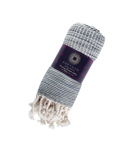 KAFTHAN Magical Waffle Cotton Turkish Towels, Bath Towel