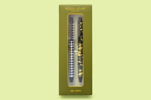 Gel Pen Set - Camo + Gingham - 2 Piece Set