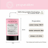 Hibiscus Rose Herbal Mini Tube Gift (5 tea bags)