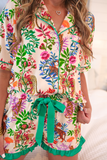 Jungle Oasis Ruffle Pajama Set