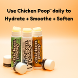 Chicken Poop® FAVORITES Lip Balm Lip Junk Trio - All Natural