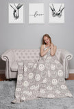 Luxury Soft Happy Face Throw Blanket