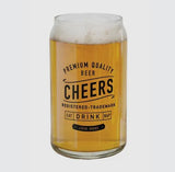 Beer Can Glass (Options Available)