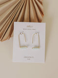 JaxKelly - Gemstone Drop Earrings (Options Available)