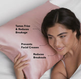 Kitsch Satin Pillowcase (Color Options Available)