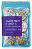 Relax Away Essentials Sweet Peeps & Blooms Shower Steamers (Lavender & Marshmallow)