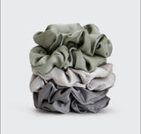 KITSCH - Holiday Satin Scrunchies 6pc (Color Options)