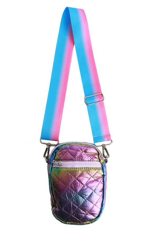 Rainbow Cross Body Bag (Color Options Available)