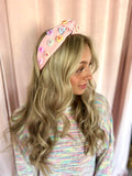 Valentine’s Conversation Hearts Headband