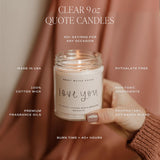 Thank You! Soy Candle