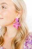 Linny Co Flora Statement Earrings (Color Options Available)