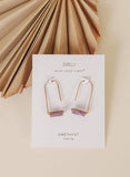 JaxKelly - Gemstone Drop Earrings (Options Available)