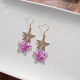 Starry Earrings - 4th of July Patriotic (Color Options Available)