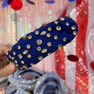 Bejeweled Headbands (Color Options Available)