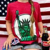 Youth Lady Liberty Tee