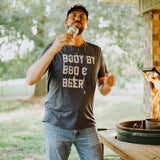 Body By BBQ and Beer Shirt (Navy)