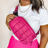 Puff Fanny Pack / Waist Bags (Color Options Available)