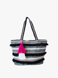 Ada Cotton Tote w/ Tassels (Options Available)