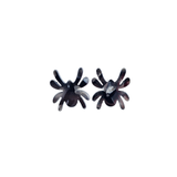 Spider Studs - Black // Halloween Earrings