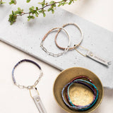 Good Karma Ombre w/Chain Bracelet - Strength & Grace Midnigh