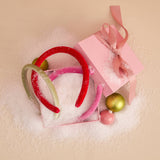 Holiday Velvet Headband 3pc Set