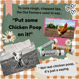 Chicken Poop® FAVORITES Lip Balm Lip Junk Trio - All Natural