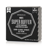 Spongellé Men's Super Buffer with Black Scrubber - 20+ Uses