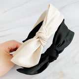 Tied Satin Side Bow Headband