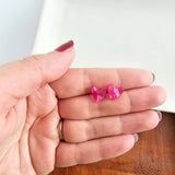 Hand Drawn Heart Studs (Options Available)