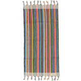 Stripe Bubble Handloomed Turkish Hand Towels 17x38" Bohemian