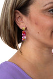 Mia Mini Earrings - Paradise Pink