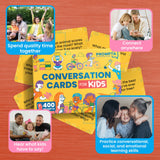 Conversation Cards for Kids - 400 Conversation Starters