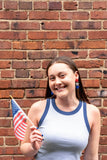 Star Spangled Sparkle Dangles - 4th of July Earrings