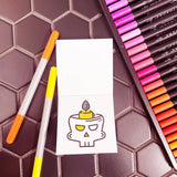 Halloween Mini Coloring Book, Halloween Gift, Boo Basket