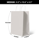 Medium Multi-Purpose Paper Kraft Bags
