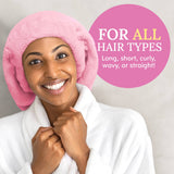 Morning Glamour Microfiber Hair Towel - Luxurious Quick Dry