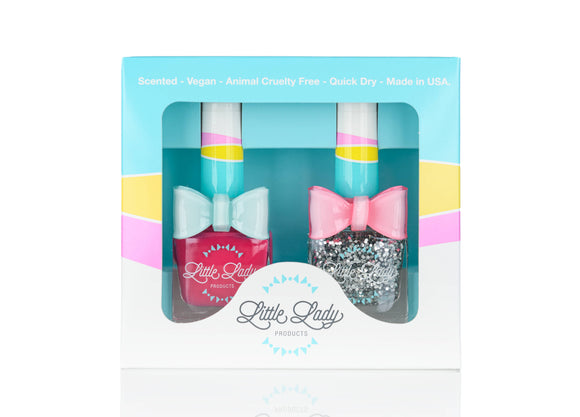 Little Lady Nail Polish Duo (and rings!) Options Available