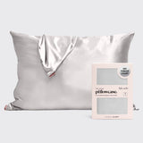 Kitsch Satin Pillowcase (Silver) - Queen