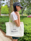 Words To Live By Canvas Tote