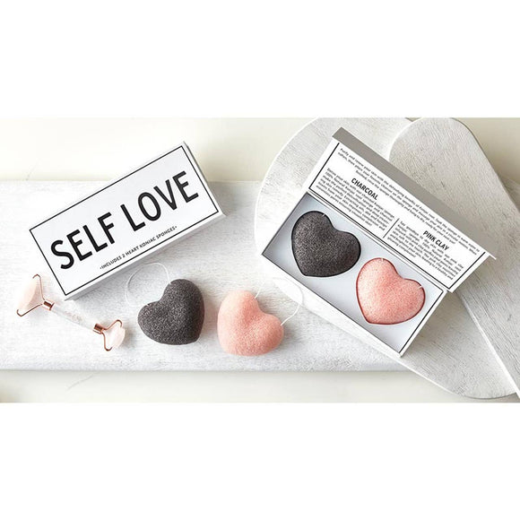 Heart Konjac Sponge - Self Love