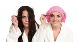 Morning Glamour Microfiber Hair Towel - Luxurious Quick Dry