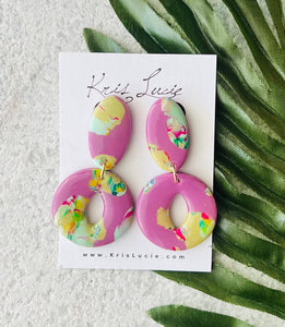 Plum Mix Earrings