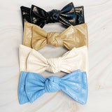 Patent Double Bow Hair Clip (Color Options Available)