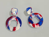 Red, White, & Blue Earrings