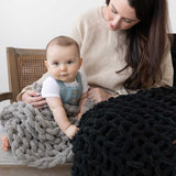 Infinite Chunky Knit Blanket Cuddle