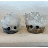 Picki Nicki Punk Rocks Quartz Crystals with Faces Crystal Hedgehogs