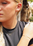 18K Gold PVD Stainless Steel Angel Number Necklace