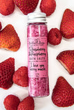 Bath Salts Strawberry 2oz: Strawberry & Raspberry