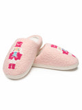 Indoor / Outdoor Slippers - Holiday - Nutcracker - Pink